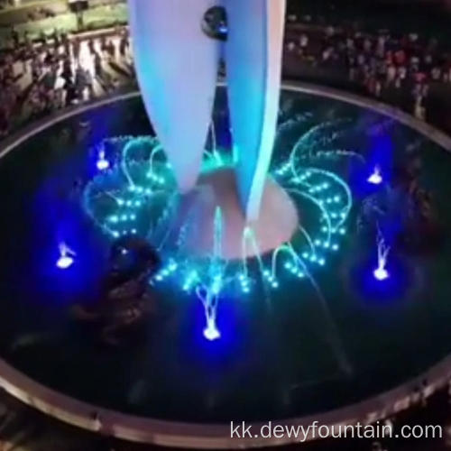 Рождестволық мереке Сыртқы судың музыкалық субұрқақ шоуы